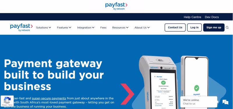 Payfast Homepage